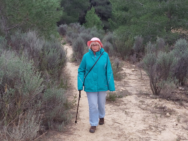 On the trail from El Berro